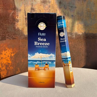 印度进口Flute正品线香海风Sea Breeze  香薰家用室内卫生间除味