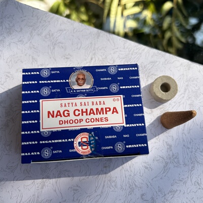 Satya真理Nag Champa印度香薰主推款黄花香 纯手工锥香塔香持久