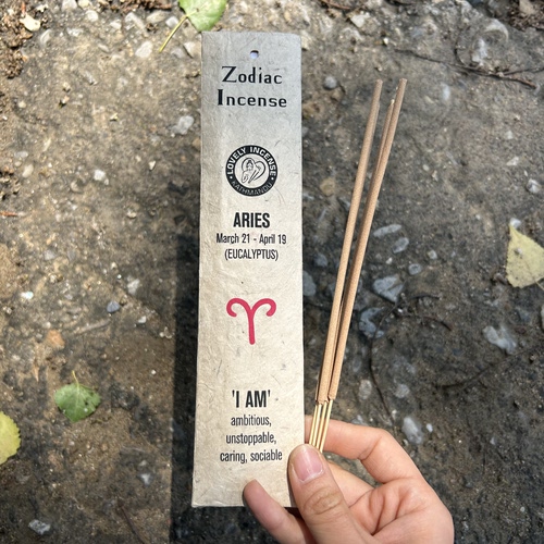 白羊座—桉树EUCALYPTUS尼泊尔十二星座天然植物线香家用熏香净化