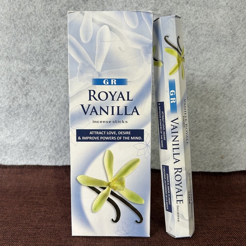 GR印度香线香香草VANILlA 原装进口手工熏香室内瑜伽冥想除味衣橱