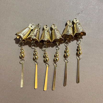 狐妖小红娘cos配件涂山苏苏涂山红红DIY金色铃铛流苏穗子金色脚链