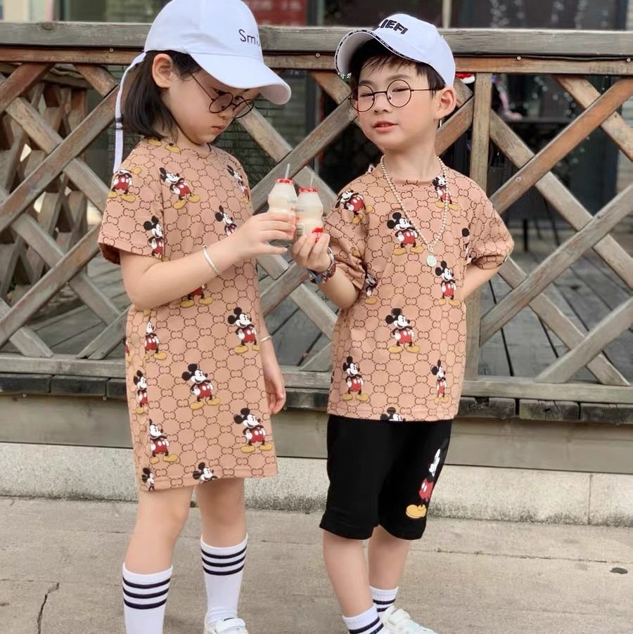 新款2024夏装女童休闲卡通连衣裙满印可爱短袖裙子女孩洋气薄款潮,童装/婴儿装/亲子装,连衣裙,淘宝优惠券,粉丝福利购,淘宝优惠卷