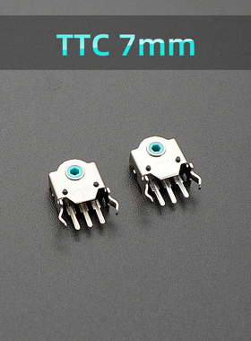 TTC7mm鼠标滚轮编码器绿芯解码器RAT3 5赛钛克MMO7海盗船M65红M95