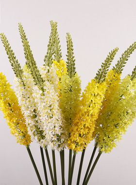 仿真狐尾草飞燕草客厅假花摆件人造花家居装饰狐尾花仿真花