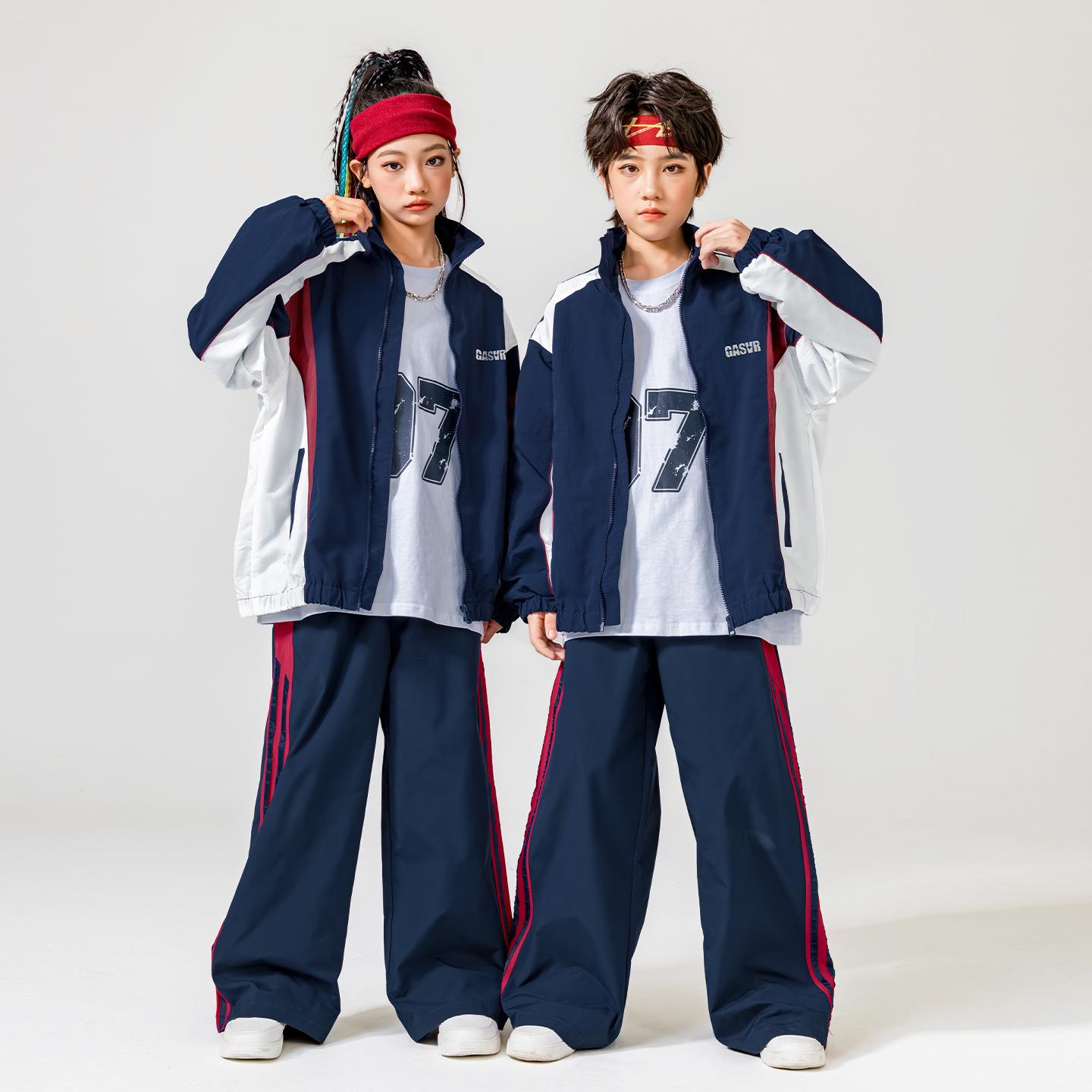 服装校服班服舞台演出服啦啦队运动会小学生集体服开幕式儿童套装