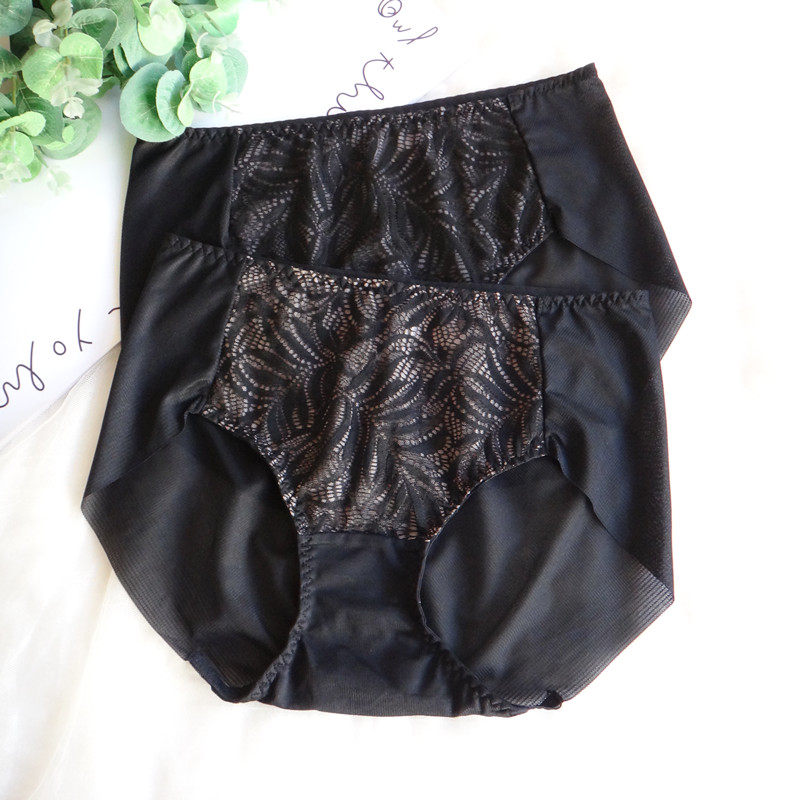 外贸薄款蕾丝网纱女内裤中腰牛奶丝无痕三角裤纯棉裆 有大码 N158,女士内衣/男士内衣/家居服,女三角裤,淘宝优惠券,粉丝福利购,淘宝优惠卷