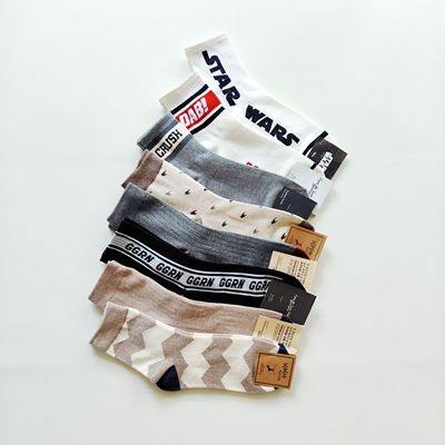 【断款清仓】四季休闲各式各样各色各款男士棉短袜/船袜/矮腰短袜