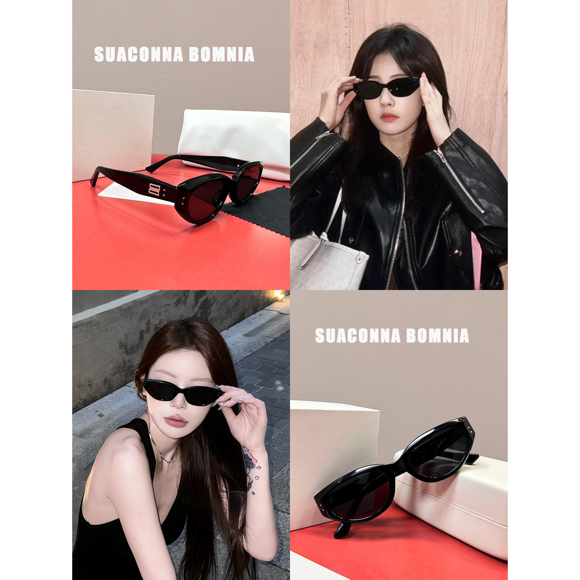 鼎版~遮阳简约猫眼太阳眼镜男女通用2026爆款复古黑色潮流墨镜,ZIPPO/瑞士军刀/眼镜,太阳眼镜,淘宝优惠券,粉丝福利购,淘宝优惠卷