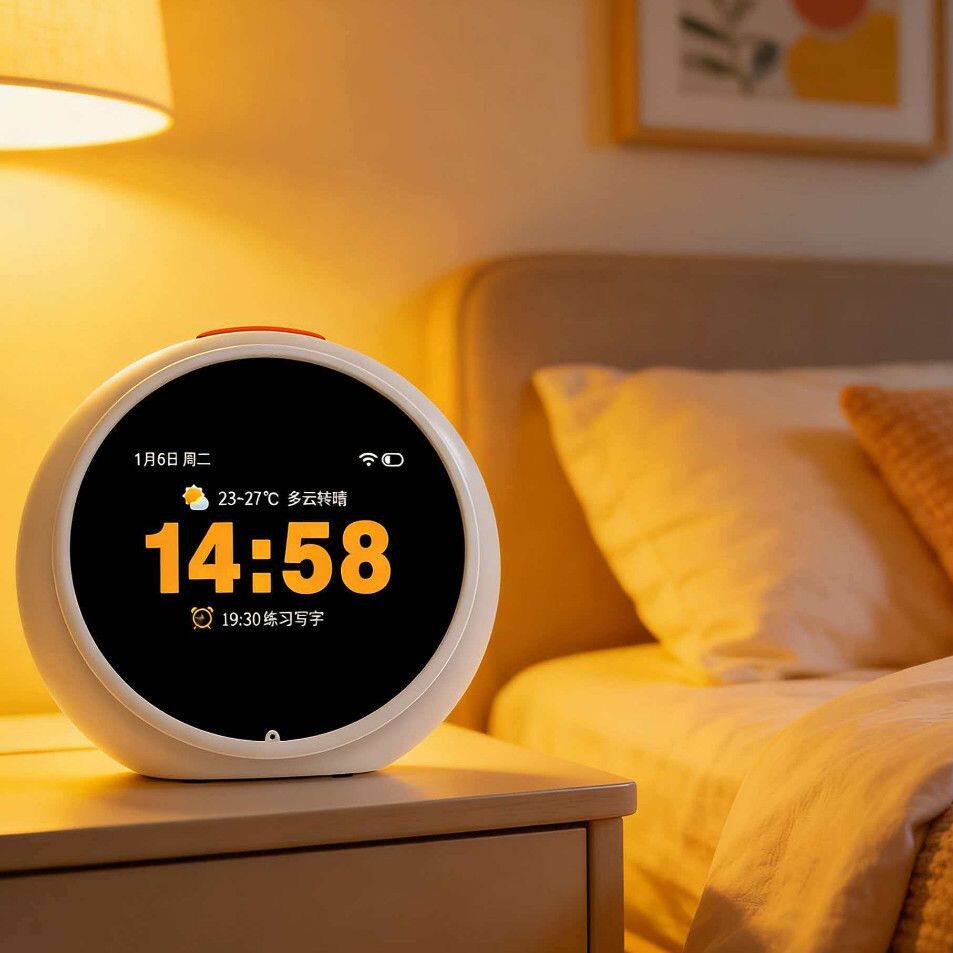 儿童智能学习机ai大模型对话闹钟儿歌故事播放器WiFi蓝牙早教机