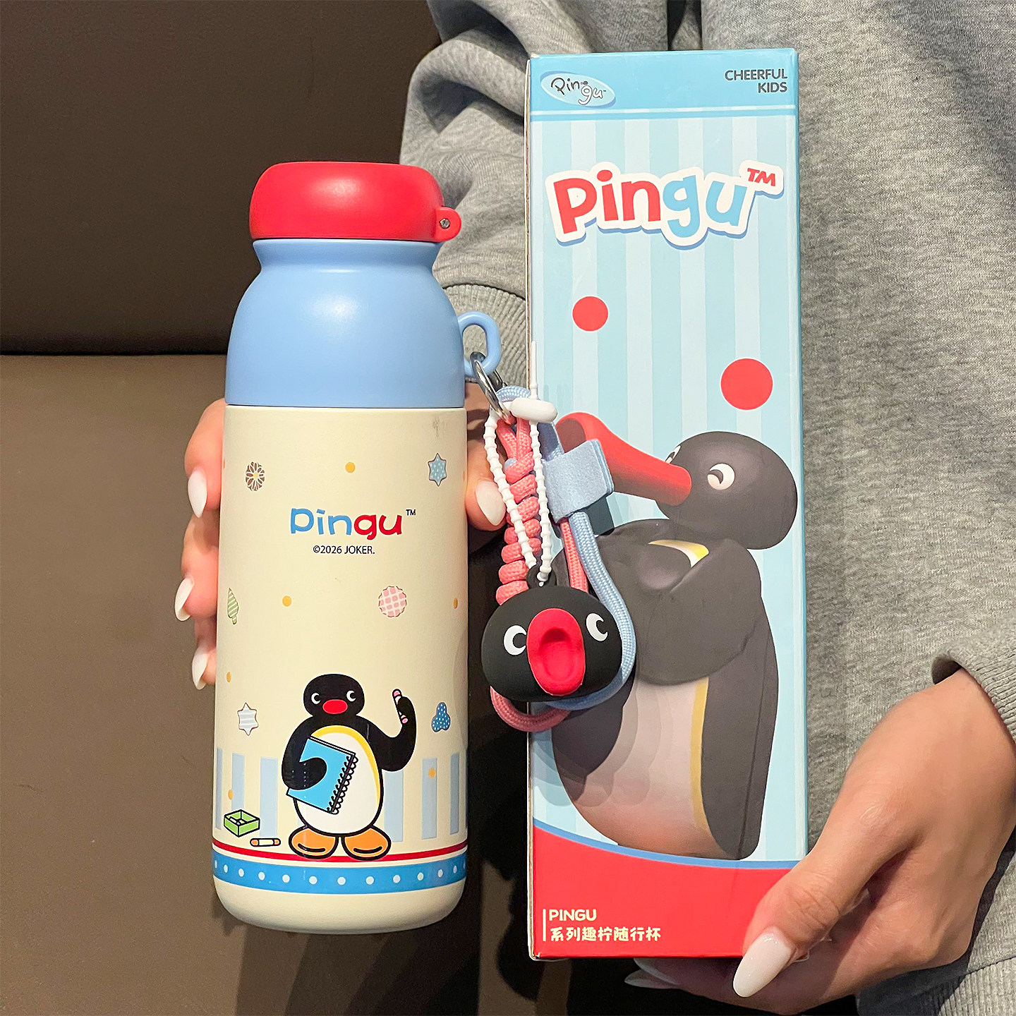 【送礼推荐】pingu企鹅保温杯子图片