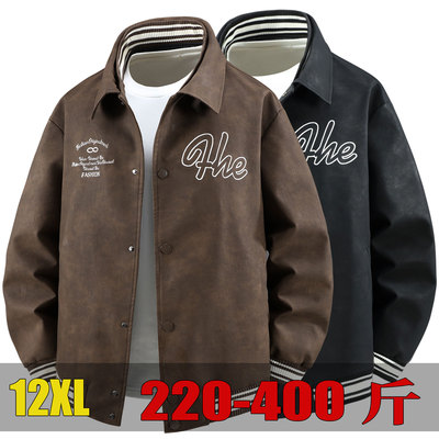 夹克外套PU皮衣棒球服Jacket大码