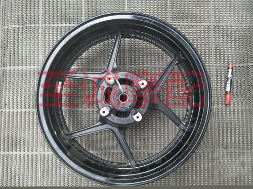 至诚摩配 川崎Z1000sx 后车轮 后轮毂 后车圈 刹车盘 刹车碟盘