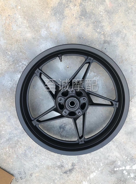 春风650配件CF650-7/650MT/650NK国宾车民用版前轮辋轮毂钢圈