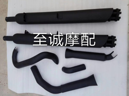 适用于哈雷 750夜路德XL883 1200X48V72黛娜突破者肌肉前后排气管