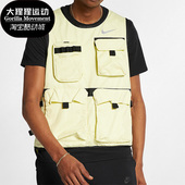 男子机能风多口袋单马甲外套CJ1461 Nike Ready Run 335 耐克正品