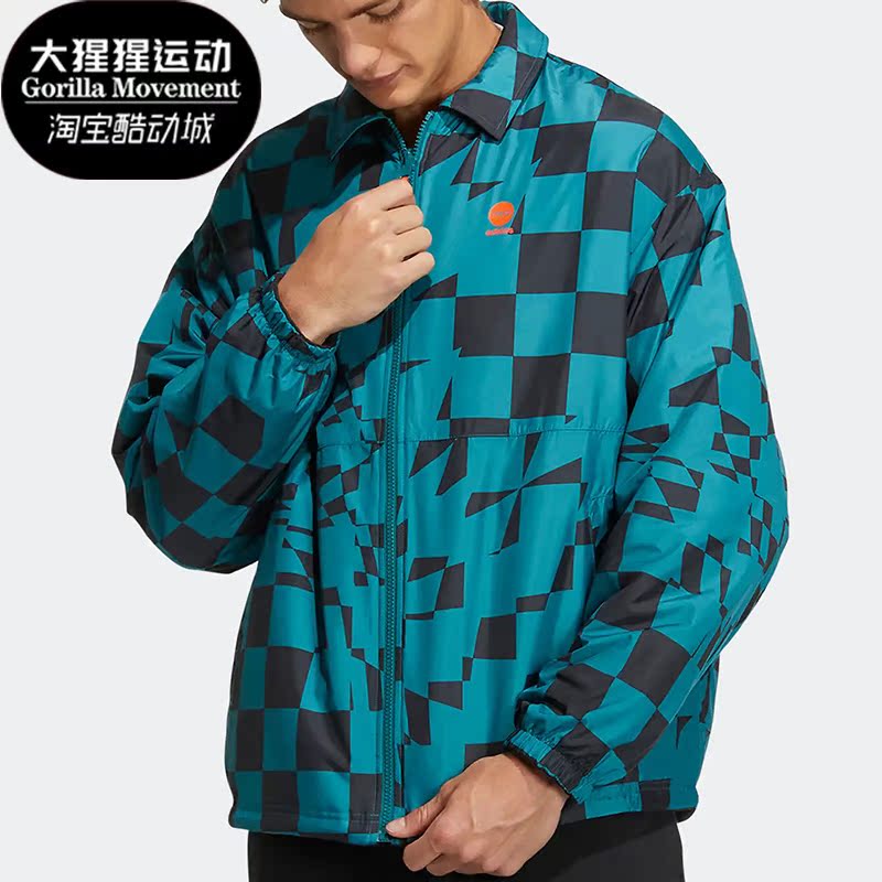 Adidas阿迪达斯男女双面夹克外套