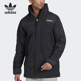 冬季 三叶草 阿迪达斯正品 Adidas 男子保暖休闲运动羽绒服H13577