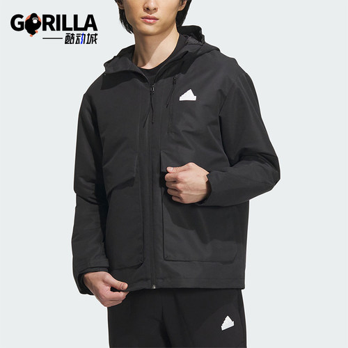 Adidas/阿迪达斯男士连帽外套