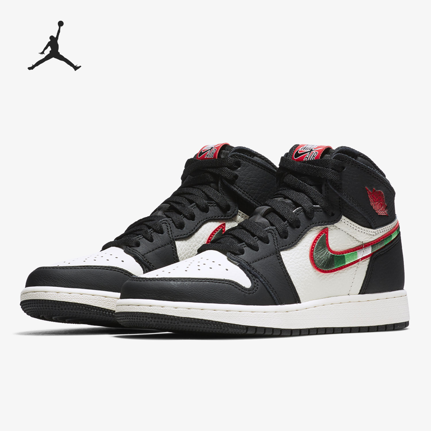 Nike/耐克正品 Air Jordan 1 AJ1高帮大童运动篮球鞋 575441-015-封面