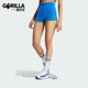 弹力运动短裤 Adidas 经典 三叶草女士修身 JG8059 阿迪达斯正品