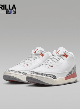 Nike/耐克正品Jordan 3 Retro PS 复刻小童运动鞋FQ9174-121