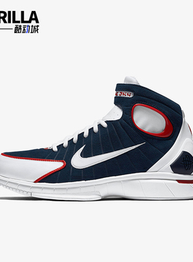 Nike/耐克正品 2K4 Zoom Huarache USA男士篮球鞋308475-400