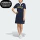 Adidas 三叶草女子运动休闲刺绣连衣长裙IN1057 阿迪达斯正品