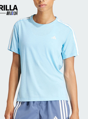 Adidas/阿迪达斯正品OTR E 3S TEE女士跑步运动短袖T恤IK5020