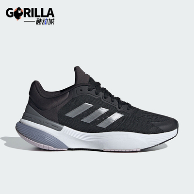 阿迪达斯女士网面缓震跑步运动鞋
