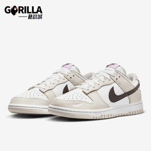 耐克正品 HF9990 Dunk 女士系带复古抓地运动板鞋 100 Low Nike
