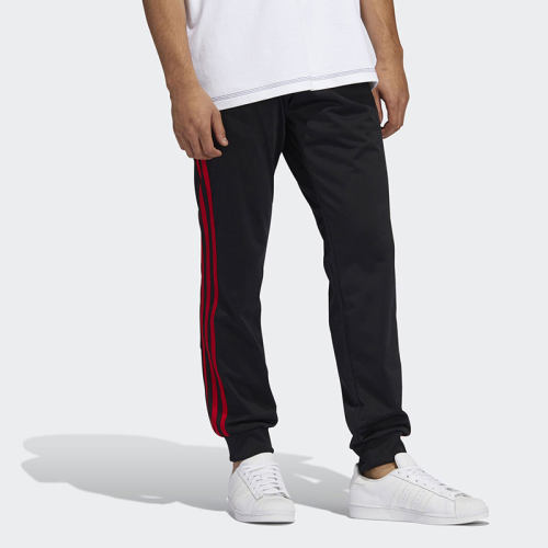 Adidas/阿迪达斯正品三叶草2021夏新款运动收脚男子休闲裤 GN3854