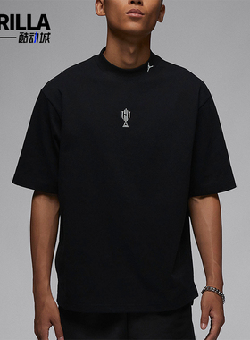 Nike/耐克正品Jordan男士宽松圆领开衫运动休闲T恤FQ3845-010