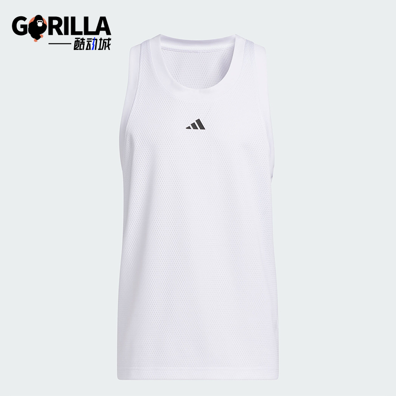 阿迪达斯男士篮球运动背心