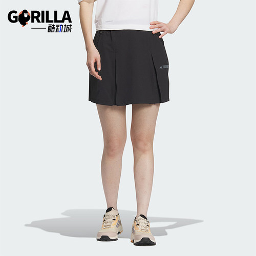 阿迪达斯女士户外运动裙裤