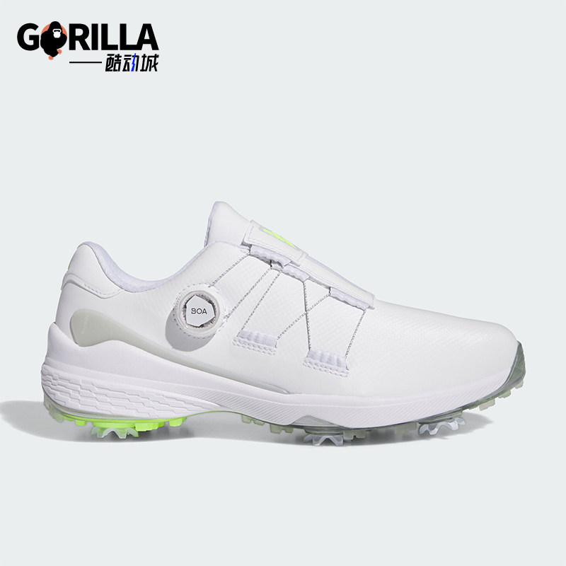 Adidas/阿迪达斯正品2023男士户外透气防滑高尔夫球鞋IE2132