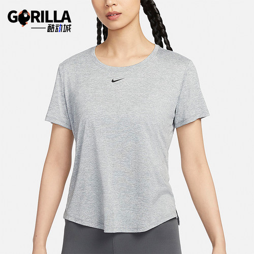 Nike/耐克正品新款女士跑步训练透气短袖T恤DD0639-073 - 封面
