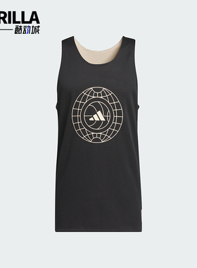 Adidas/阿迪达斯SLCT WWH JERSEY男士双面穿运动背心IU2435