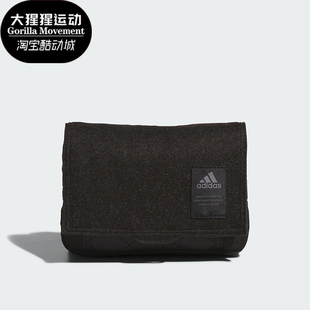 男女便携收纳运动时尚 Adidas 阿迪达斯正品 新款 单肩挎包HY3030