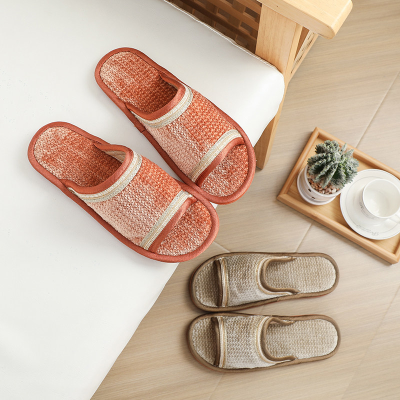 情侣家用拖鞋女室内家居轻奢高级感春秋款防滑牛筋底男士同款四季