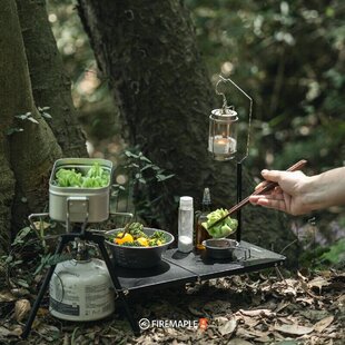 火枫轻山一体炉拓展升高支架户外炉具炉架气炉燃气炉头防风圈气罐