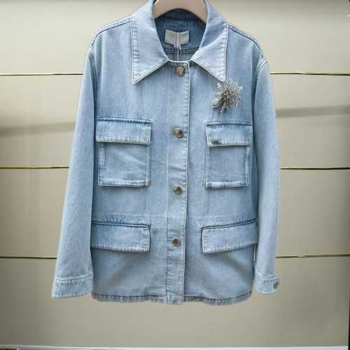 正品2026春季牛仔上衣XSJ1W02C-260