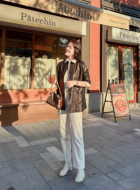 火桐hooton Turkey系列 土耳其进口牛仔法棍裤白牛022LW