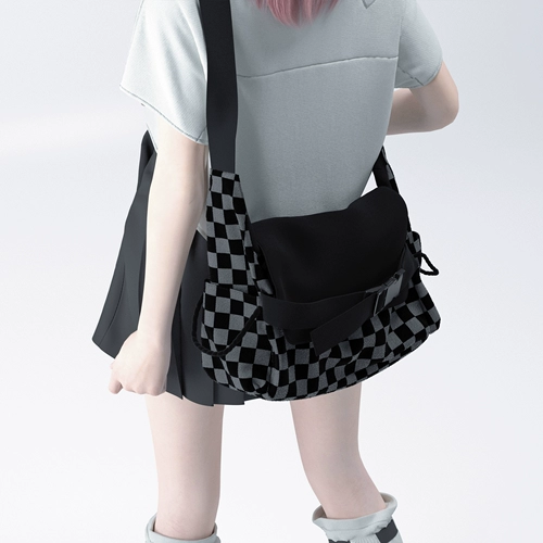 Оригинальные шахматы, сумка на одно плечо, шоппер для школьников, школьный рюкзак подходит для мужчин и женщин, 2 карат, изысканный стиль