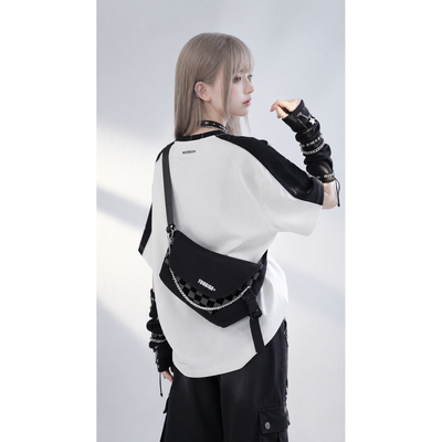YONAIGA小众饺子包男女通用斜挎