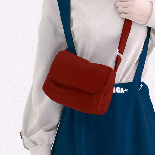 YONAIGA+小方包马卡龙色系斜挎包