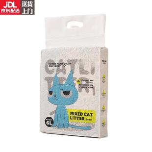 DOGSTORY豆腐猫砂无尘原味可降解除臭细孔纯植物绿茶猫沙大量可冲