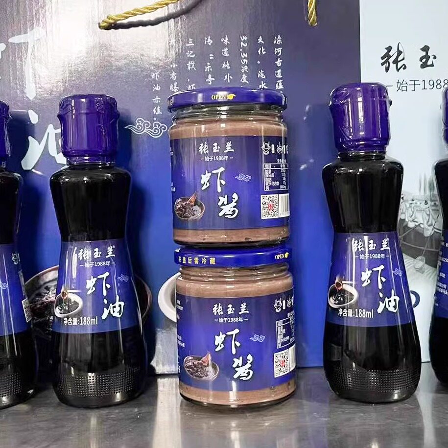 河北唐山乐亭特产虾油虾酱礼盒装泡菜蘸饺子花生米炖菜调味海鲜酱