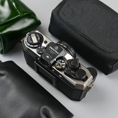 PENTAX17头层牛皮真皮相机收纳包