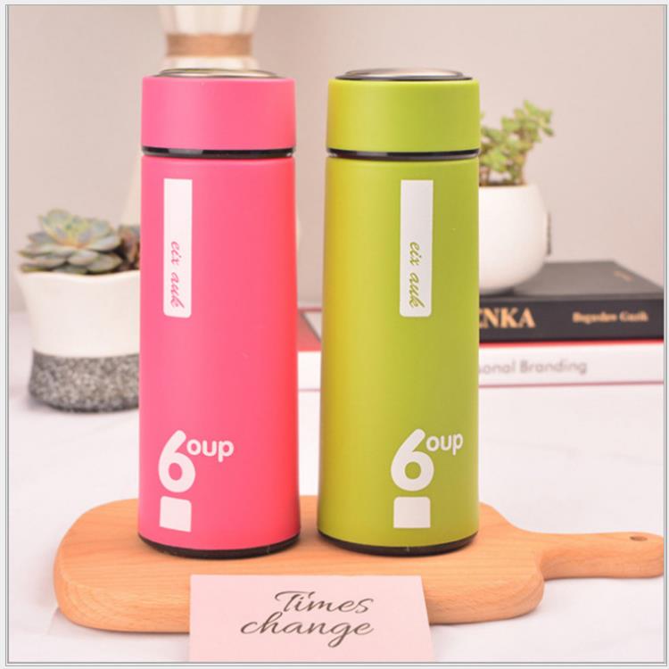 商务礼杯6度商务杯便携礼品杯子广告赠品杯双层玻璃水杯定制logo