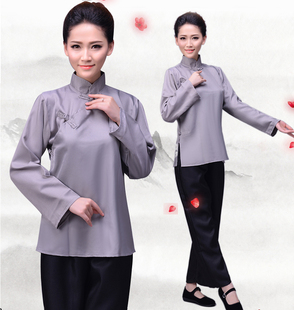 租民国老太婆老太太仆人佣人丫鬟服装村姑服阿庆嫂百姓平民课本剧